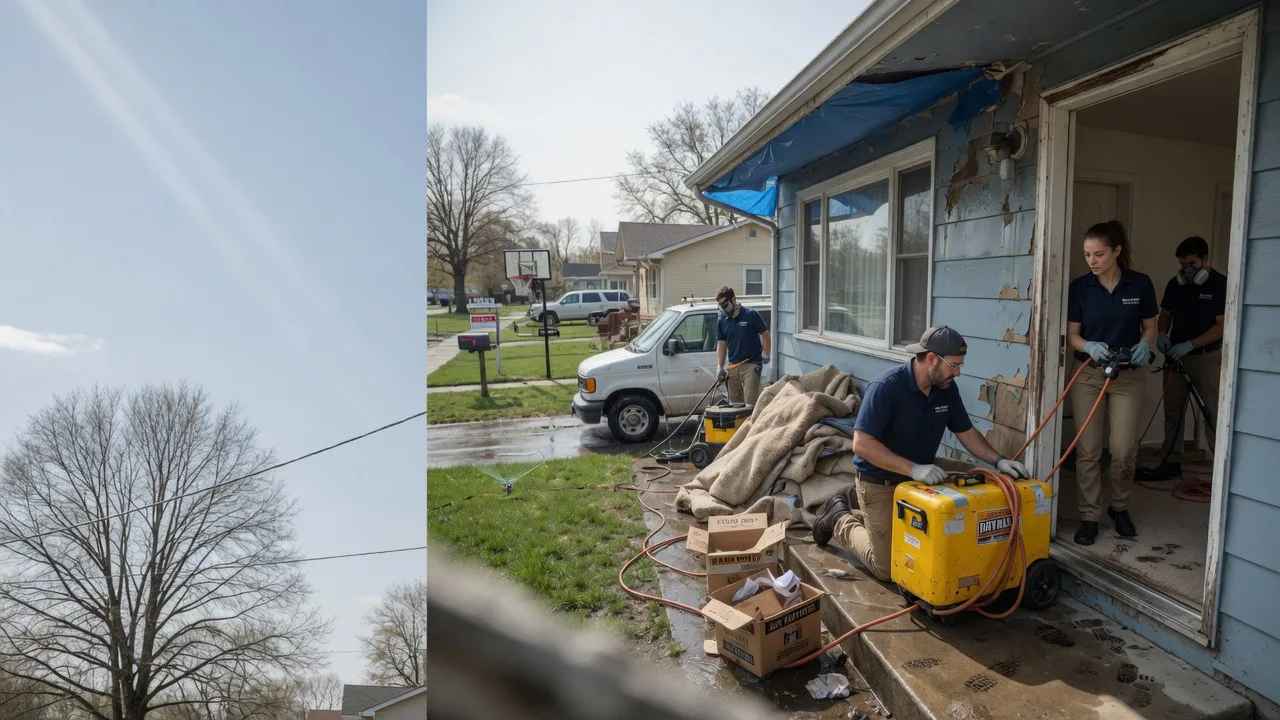 Basement Flood Cleanup in Petersburg, TN near me